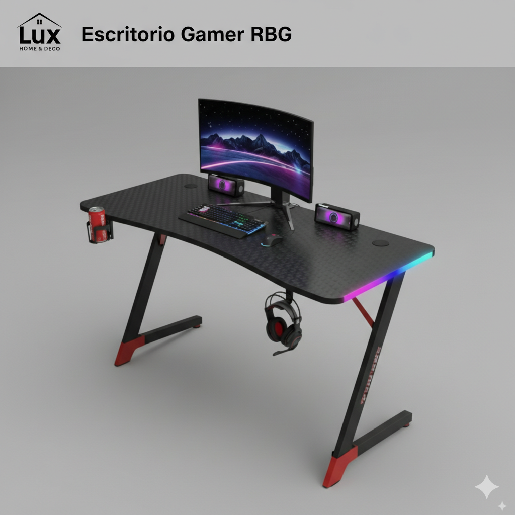 Escritorio Gamer RGB - Imagen 2